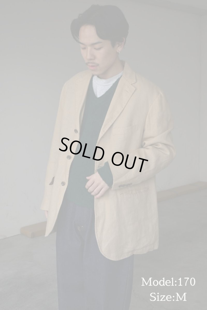 画像5: Used Polo Ralph Lauren Linen Tailored Jacket (5)