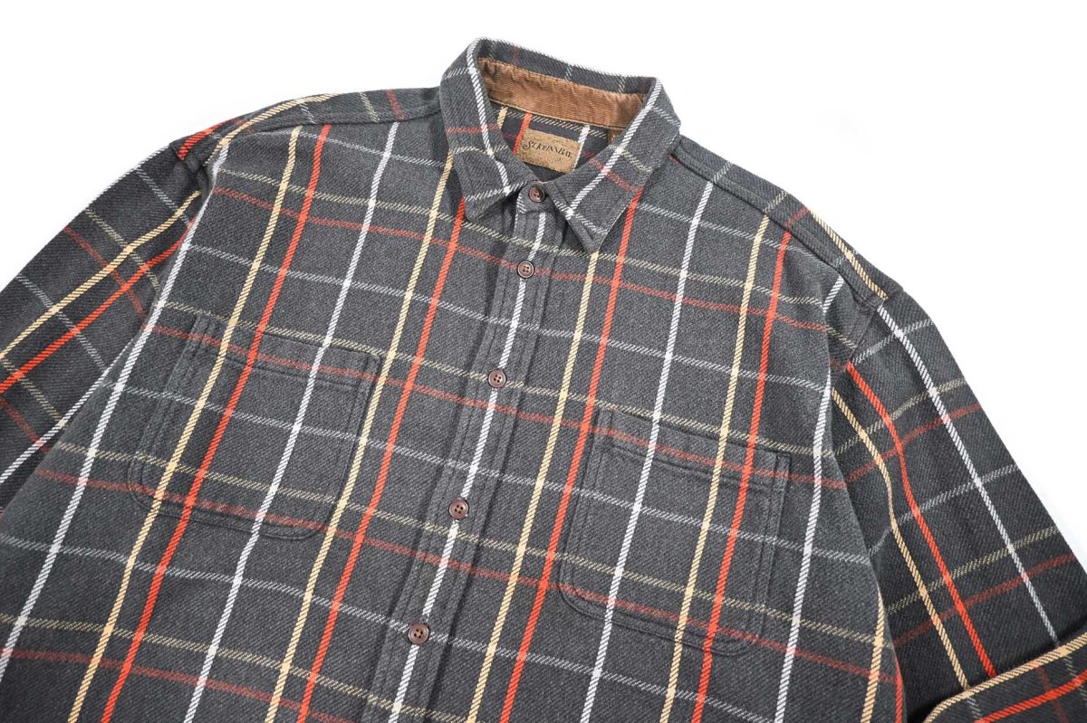 画像2: Used St John's Bay Heavy Flannel Shirt (2)