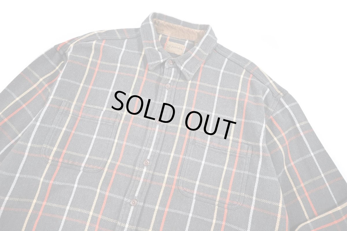 画像2: Used St John's Bay Heavy Flannel Shirt (2)