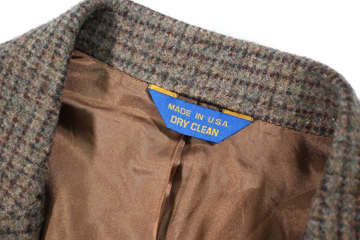 画像4: Used Pendleton Wool Tailored Jacket made in USA (4)