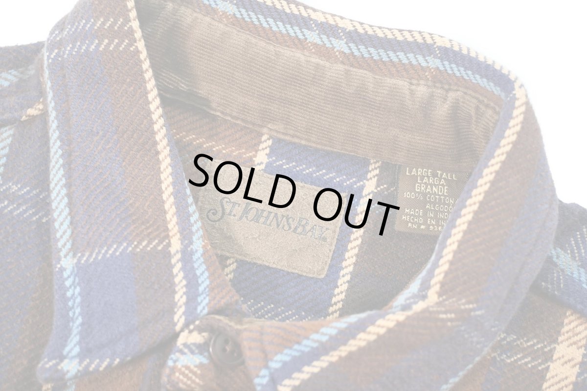 画像4: Used St John's Bay Heavy Flannel Shirt (4)