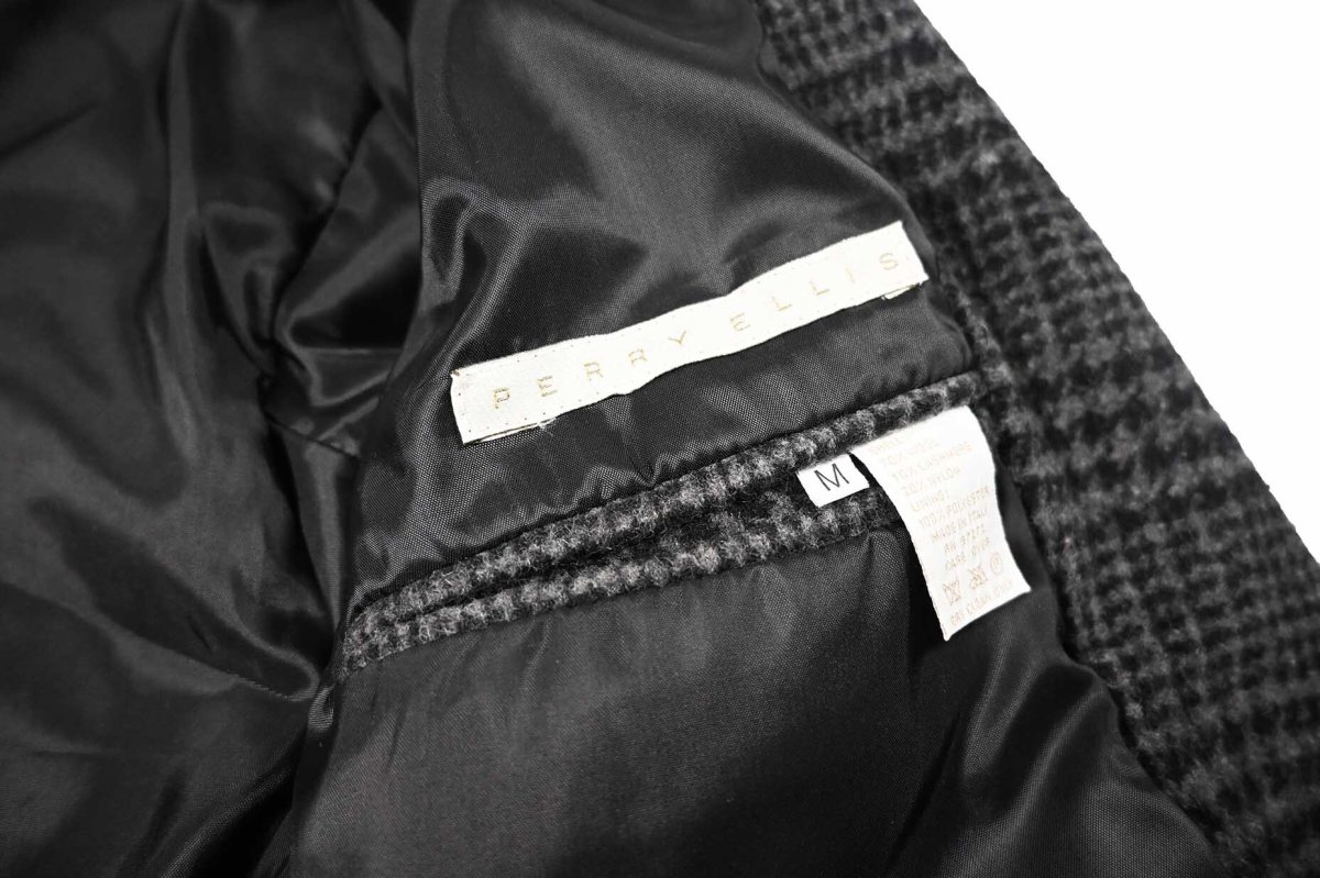 画像5: Used Perry Ellis Wool/Cashmere Tailored Jacket (5)