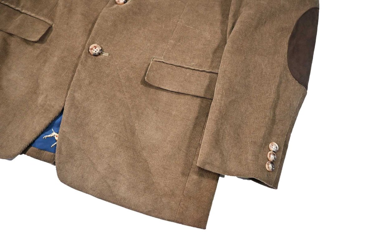 画像3: Used Lauren Ralph Lauren Corduroy Tailored Jacket (3)