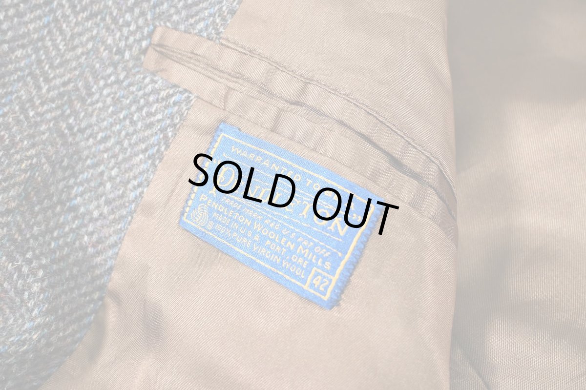 画像5: Used Pendleton Wool Tailored Jacket made in USA (5)