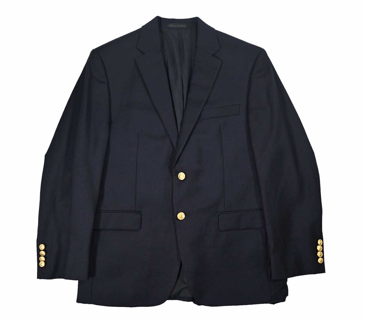 画像1: Used Lauren Ralph Lauren Navy Blazer (1)