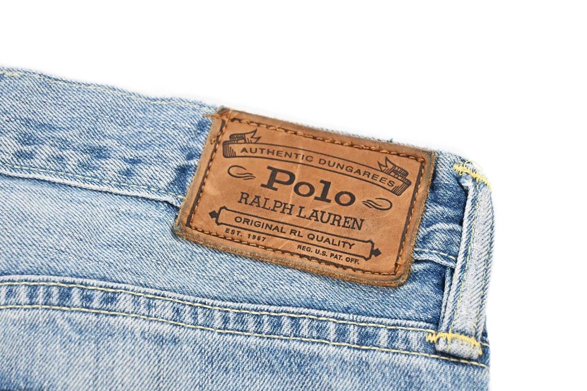 画像5: Used Polo Ralph Lauren Denim Pants ラルフローレン (5)