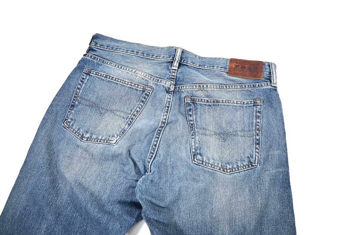 画像4: Used Polo Ralph Lauren Denim Pants ラルフローレン (4)