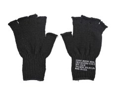 画像2: USA Made Finger Less Glove Black (2)