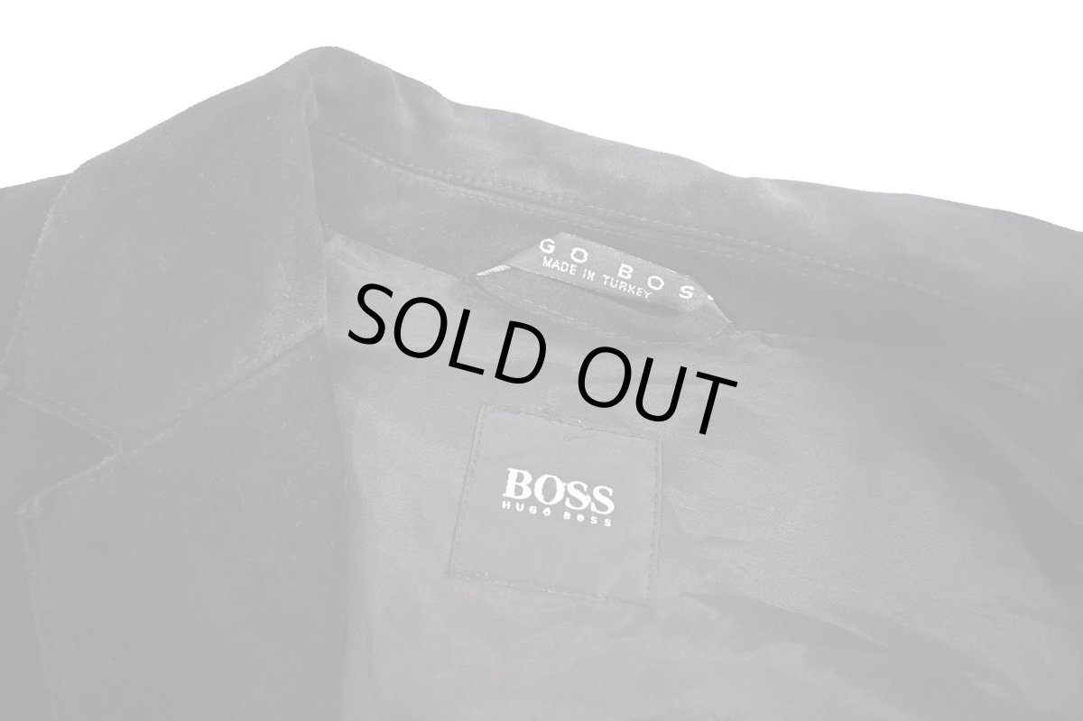 画像6: Used Hugo Boss Suede Jacket Black (6)