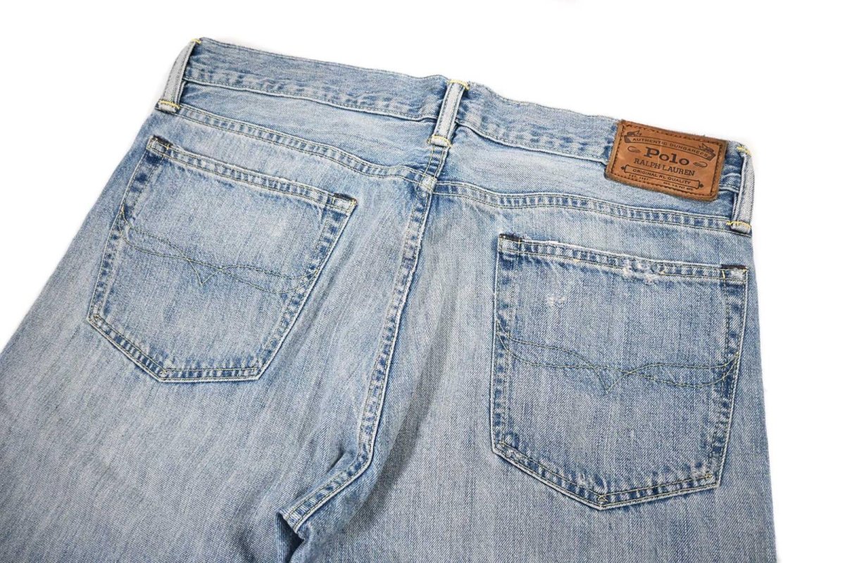 画像4: Used Polo Ralph Lauren Denim Pants ラルフローレン (4)
