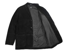 画像5: Used Hugo Boss Suede Jacket Black (5)