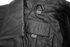 画像6: Used St John's Bay Leather Jacket Black (6)