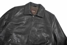 画像3: Used Coach Leather Jacket Black (3)