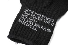 画像3: USA Made Finger Less Glove Black (3)
