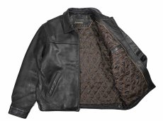 画像5: Used St John's Bay Leather Jacket Black (5)