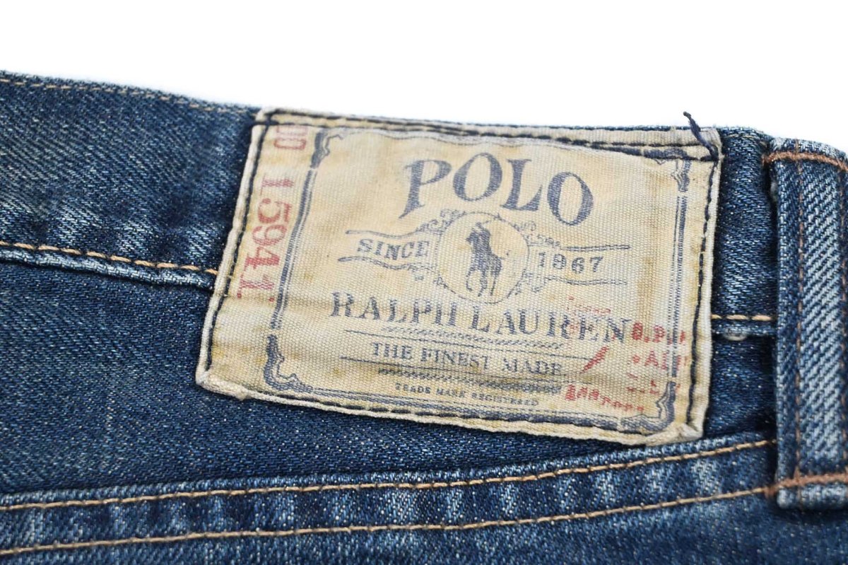 画像5: Used Polo Ralph Lauren Denim Pants ラルフローレン (5)