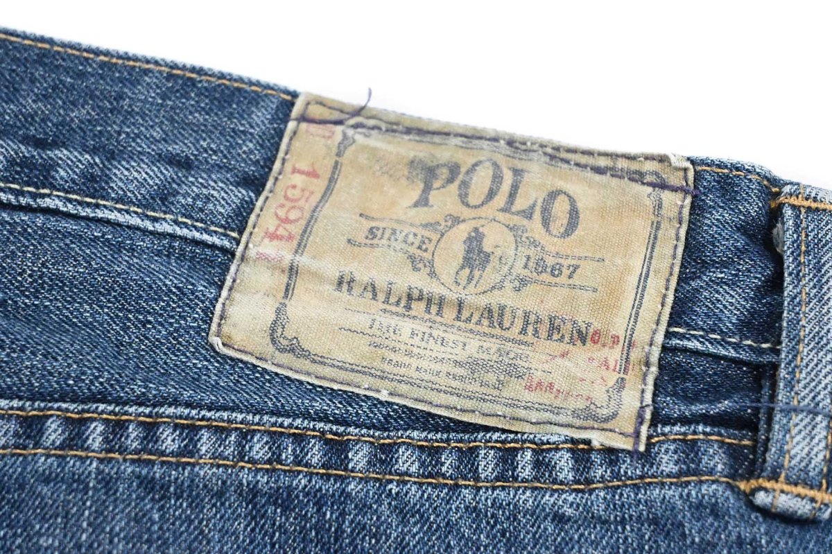 画像5: Used Polo Ralph Lauren Denim Pants ラルフローレン (5)