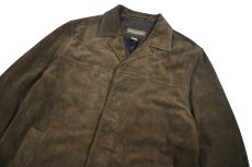 画像3: Used Banana Republic Suede Jacket Olive (3)