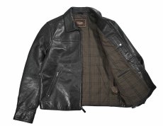 画像5: Used Coach Leather Jacket Black (5)