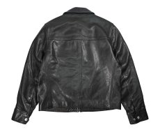 画像2: Used Coach Leather Jacket Black (2)