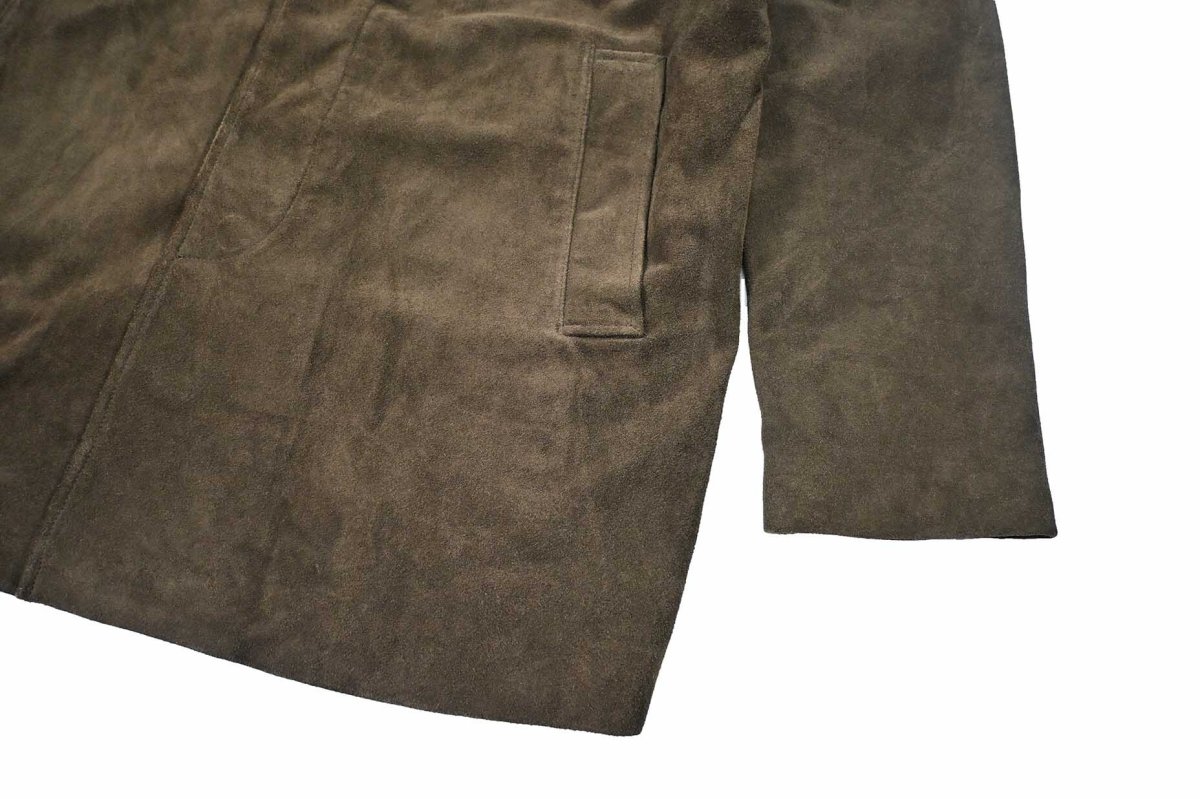 画像4: Used Banana Republic Suede Jacket Olive (4)