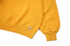 画像3: Used Russell Athletic Blank Sweat Shirt Yellow made in USA (3)