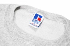 画像4: Used Russell Athletic Blank Sweat Shirt Ash made in USA (4)