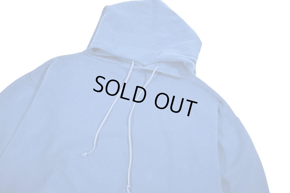 画像2: Used Russell Athletic Blank Sweat Hoodie Blue made in USA (2)