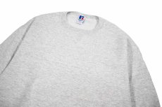 画像2: Used Russell Athletic Blank Sweat Shirt Ash made in USA (2)