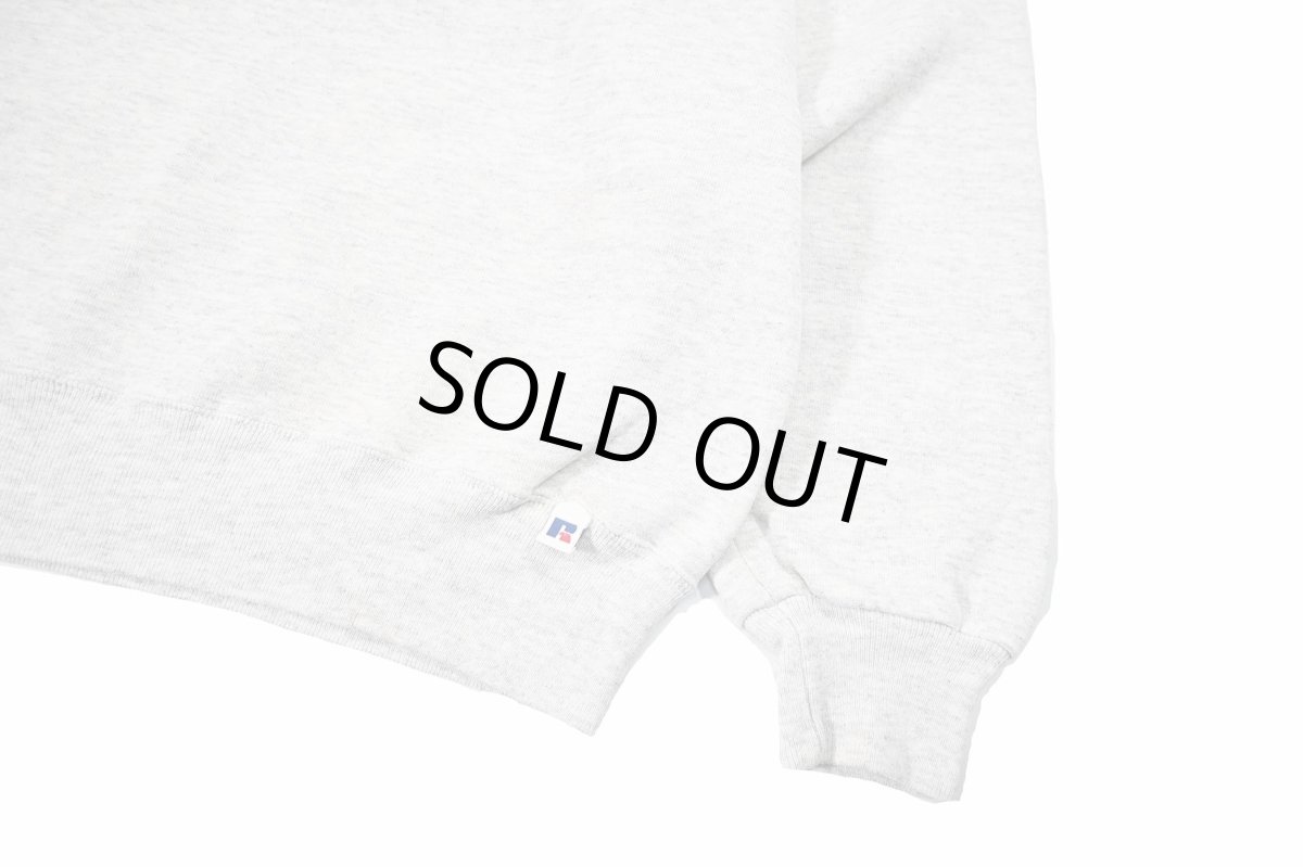 画像3: Used Russell Athletic Blank Sweat Shirt Ash made in USA (3)