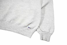 画像3: Used Russell Athletic Blank Sweat Shirt Ash made in USA (3)