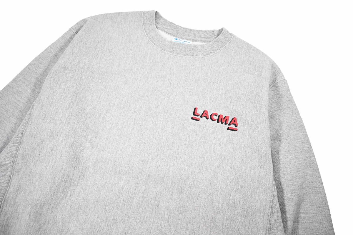 画像3: Used Champion Reverse Weave Sweat Shirt "LACMA" (3)