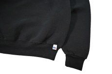 画像3: Used Russell Athletic Blank Sweat Shirt Black (3)