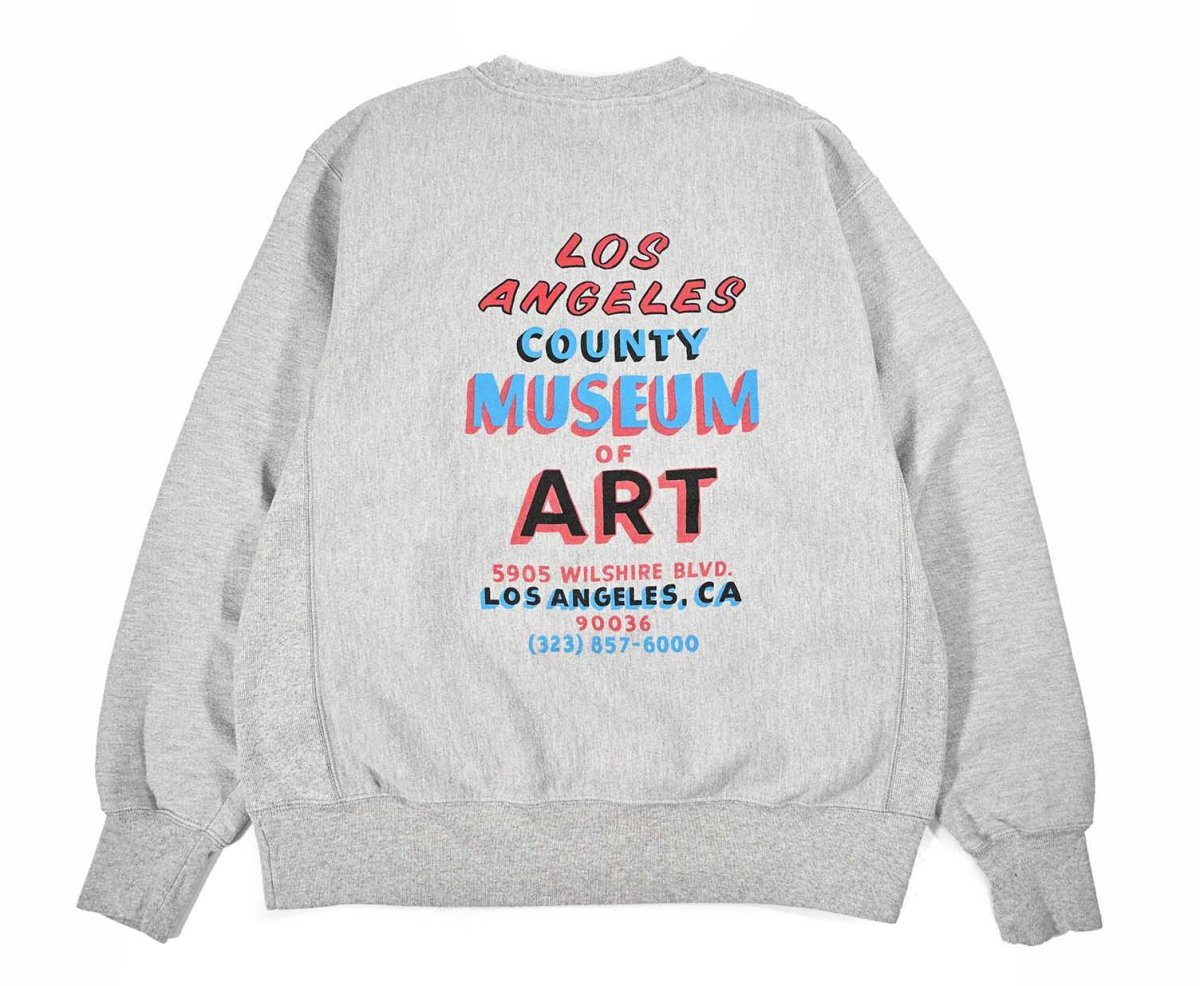 画像2: Used Champion Reverse Weave Sweat Shirt "LACMA" (2)
