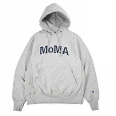 画像1: Used Champion Reverse Weave Sweat Hoodie "MoMA" (1)