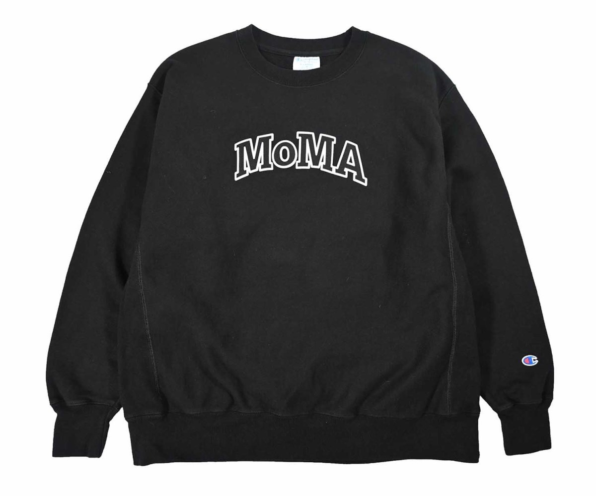 画像1: Used Champion Reverse Weave Sweat Shirt "MoMA" (1)