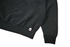 画像3: Used Russell Athletic Blank Sweat Shirt Black (3)