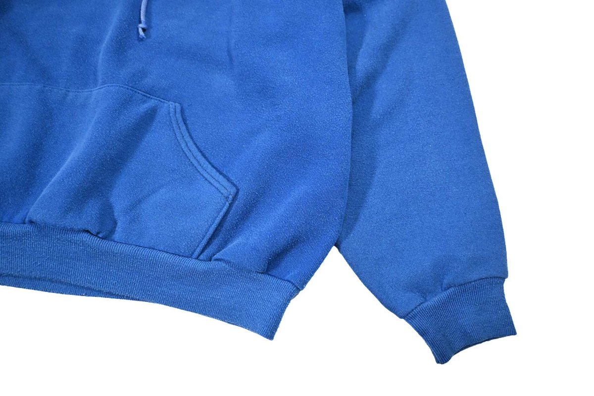 画像3: Used Russell Athletic Blank Sweat Hoodie Blue made in USA (3)