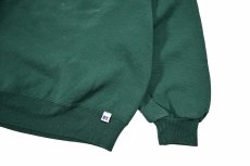 画像3: Used Russell Athletic Blank Sweat Shirt Green made in USA (3)