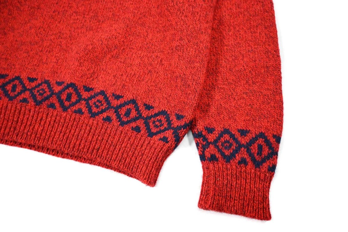 画像3: Used L.L.Bean Wool Knit Sweater made in USA (3)