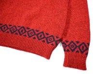 画像3: Used L.L.Bean Wool Knit Sweater made in USA (3)
