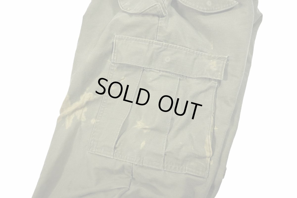 画像4: 70s Used Us Army M-65 Field Pants Olive (4)