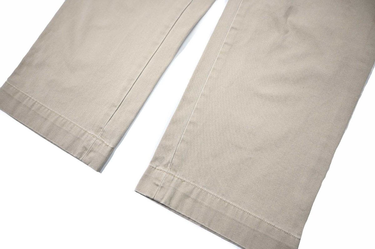 画像3: Used Polo Ralph Lauren Pleated Chino Trouser Khaki "Ethan Pant" ラルフローレン (3)