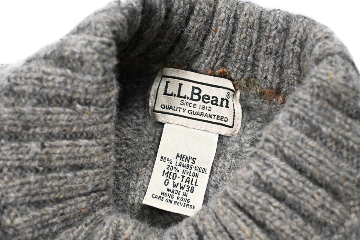 画像4: Used L.L.Bean Wool Knit Sweater (4)