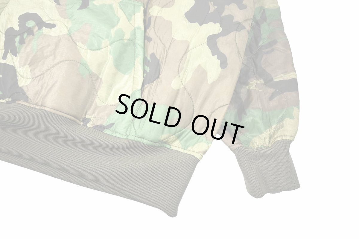 画像4: 【SALE】oddment Quilting Liner Crew Camo (4)