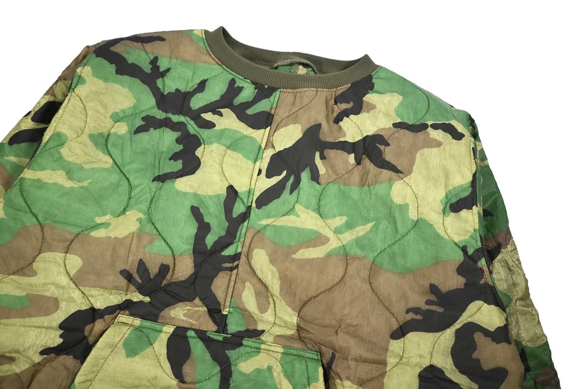 画像3: oddment Quilting Liner Crew Camo (3)
