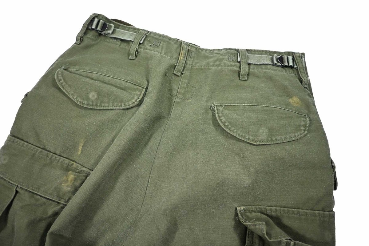 画像5: 70s Used Us Army M-65 Field Pants Olive (5)
