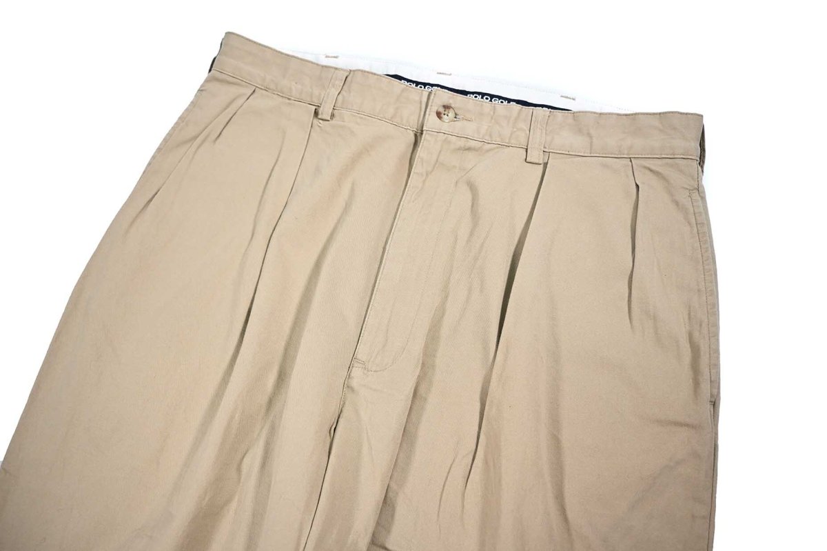 画像2: Used Polo Golf Ralph Lauren Chino Trouser Khaki ラルフローレン (2)