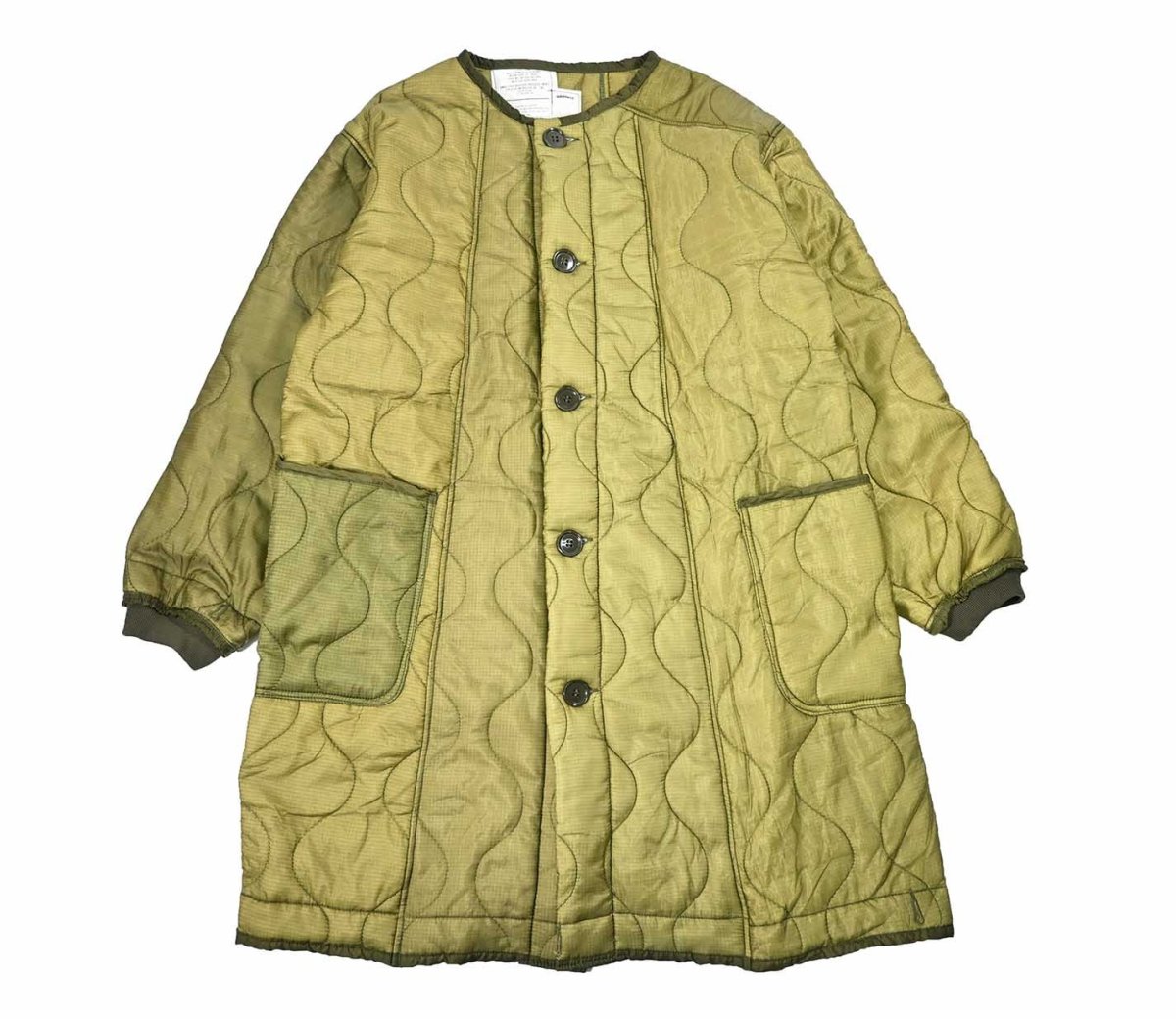 画像1: oddment Quilting Liner Coat (1)