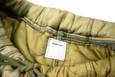 画像5: oddment Quilting Liner Pants Olive (5)